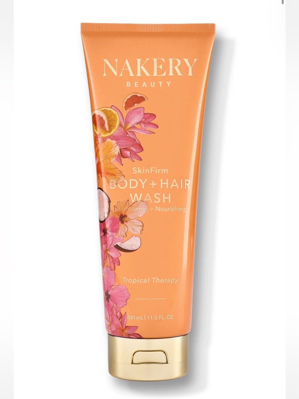 Nakery Beauty SkinFirm Body + Hair Wash – Tropical Therapy